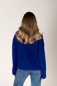 Timmy Pullover in Cobalt