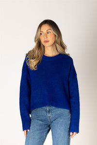 Timmy Pullover in Cobalt