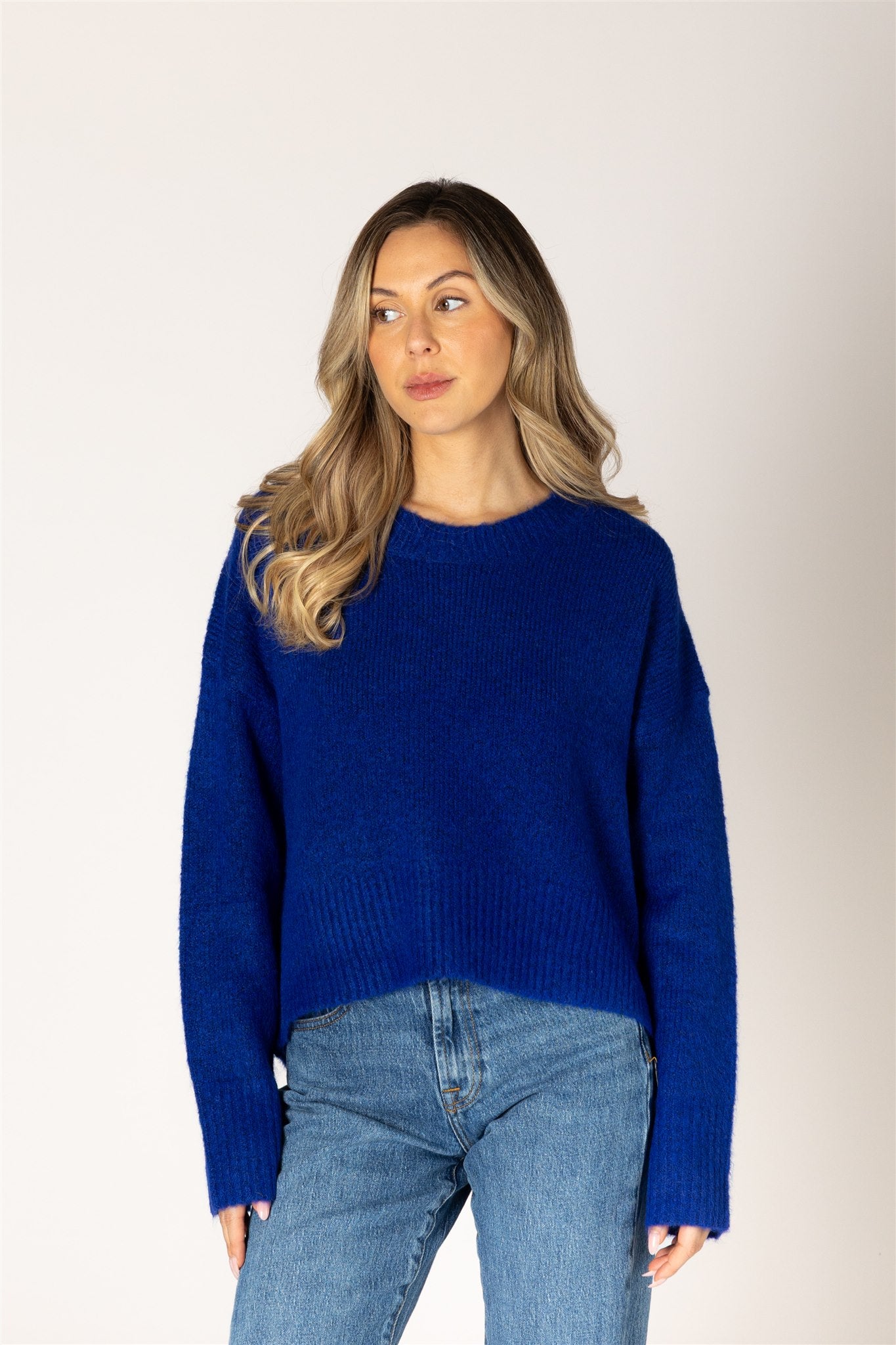 Timmy Pullover in Cobalt