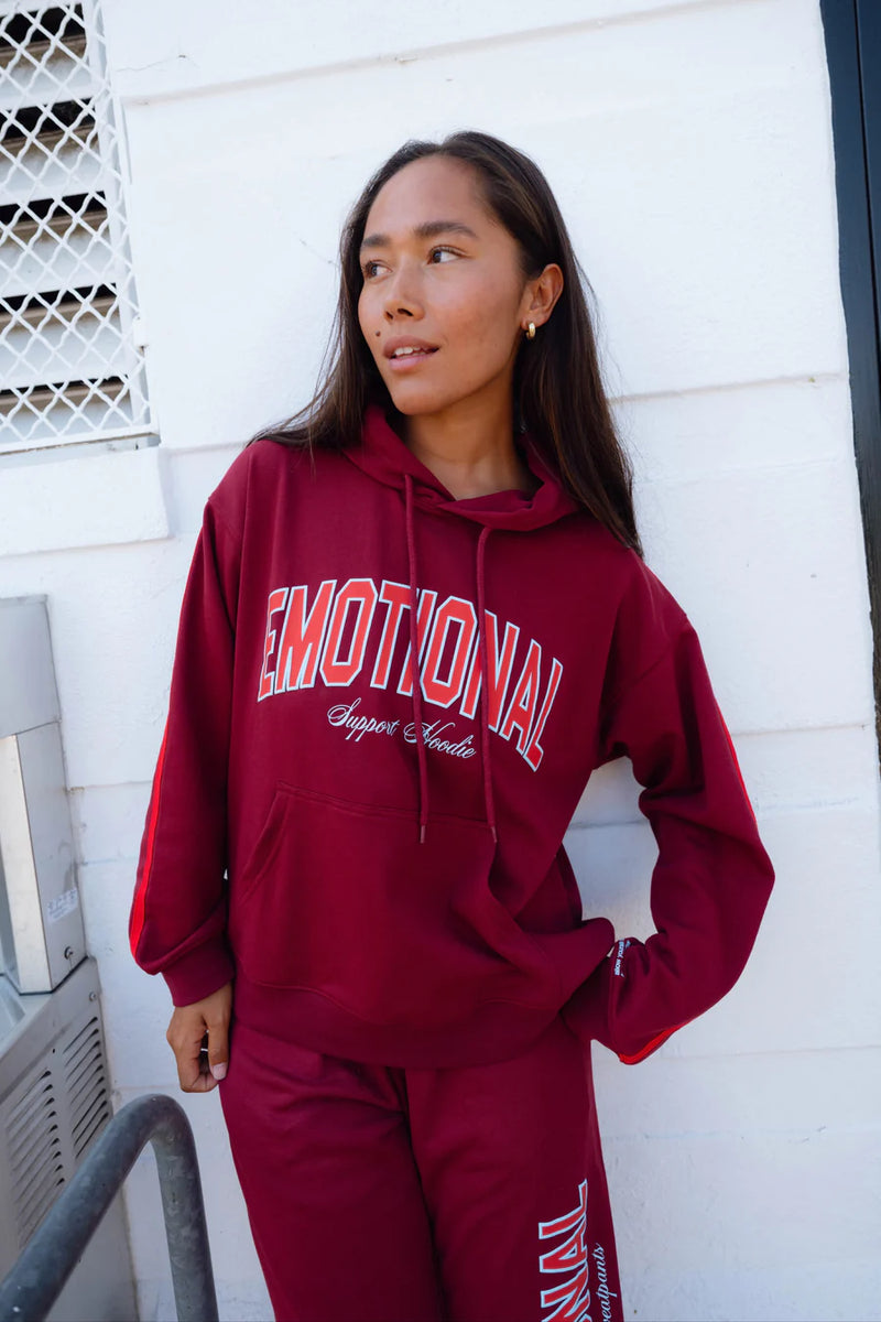 Emotional Support Wide Leg Sweatpants