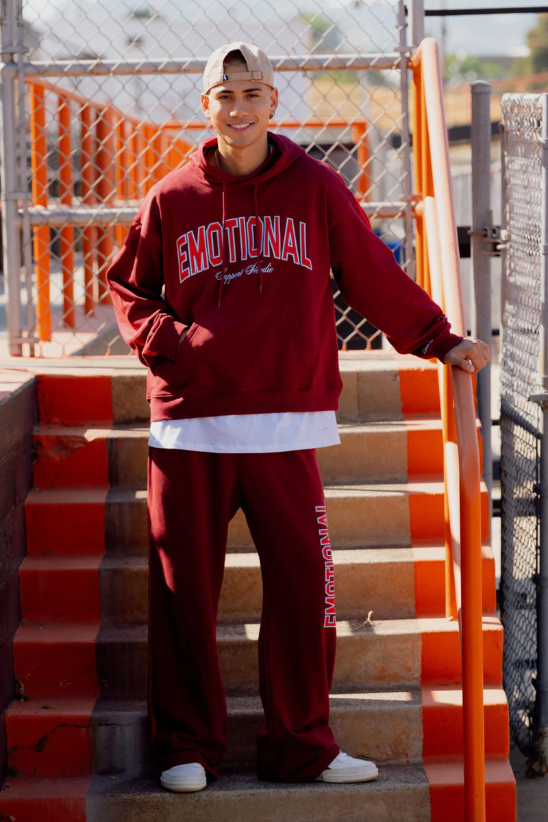 Emotional Support Wide Leg Sweatpants
