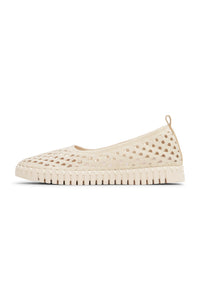 Tulip 3479 Ballet Flat in Pearled Ivory