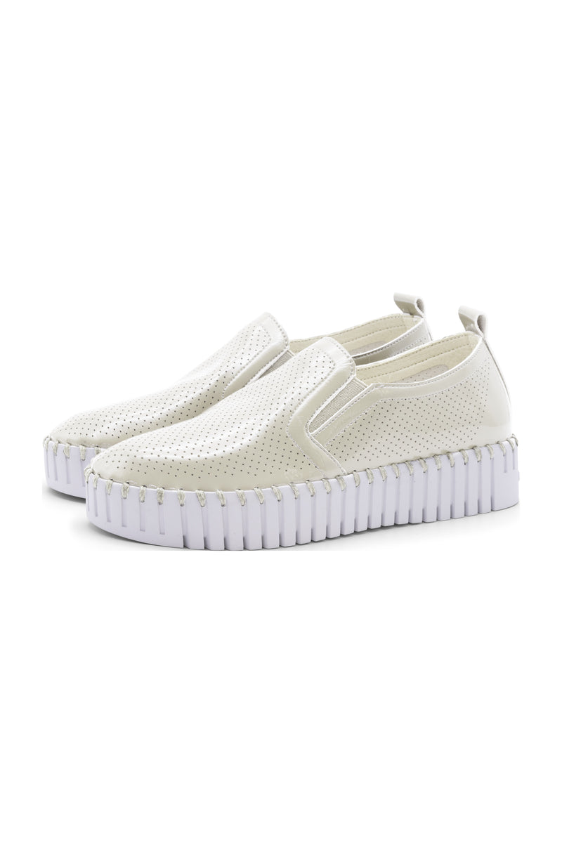 Tulip 1010 Vegan Leather Sneaker in Milk Creme