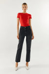Tammy Baby Tee in Red