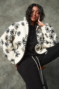 Whistler Sherpa Jacket in Black