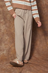Merry Drawstring Pant in Taupe