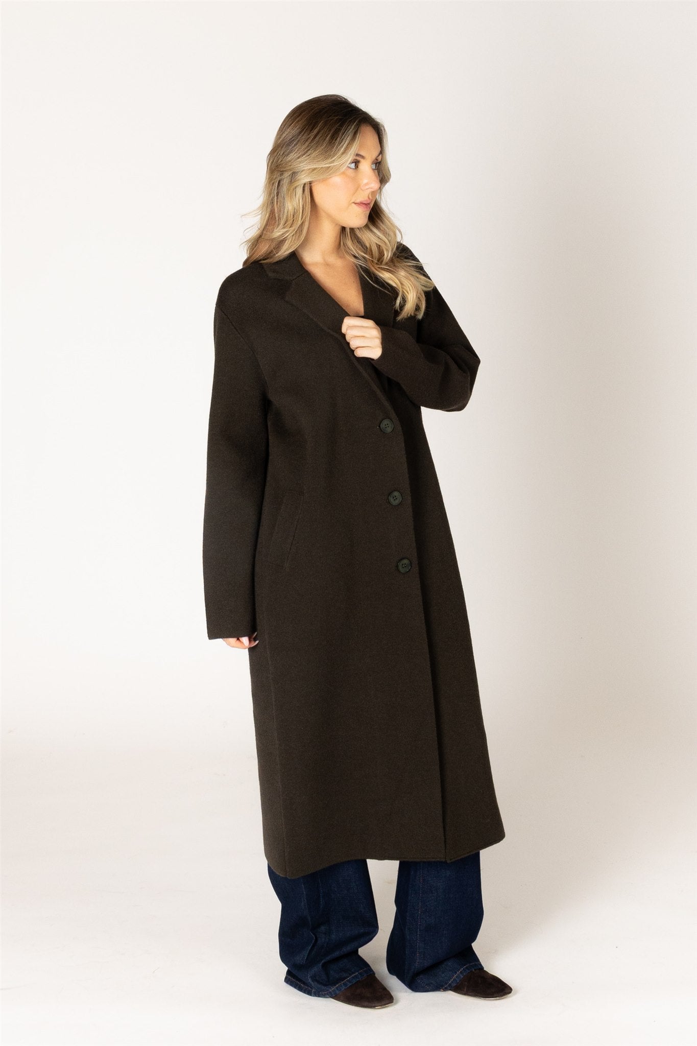 Vicky Essentials Coat in Olive
