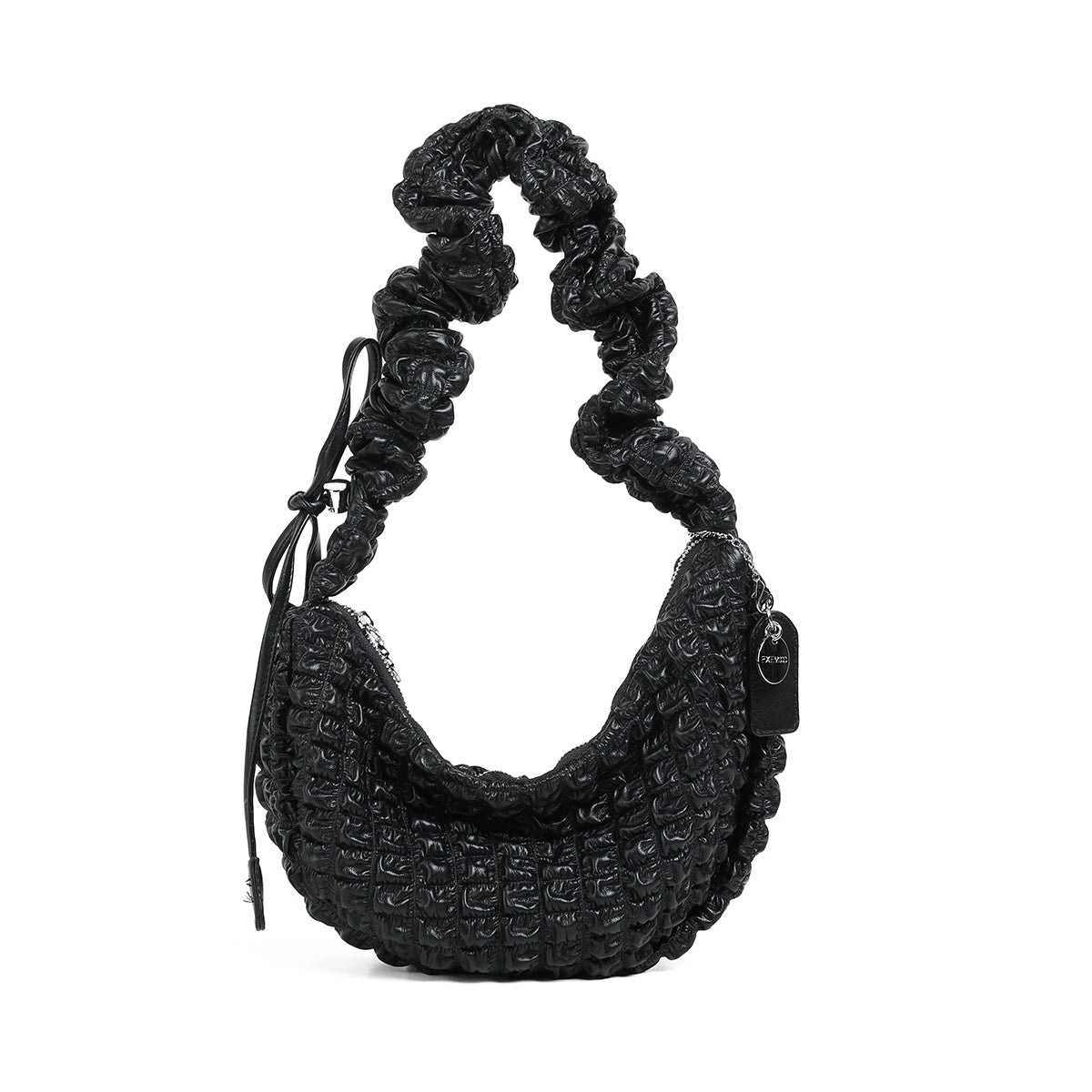 Waffle Crossbody Waffle Bag | Black