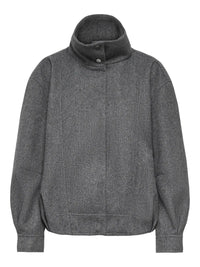Last High Collar Bomber Jacket