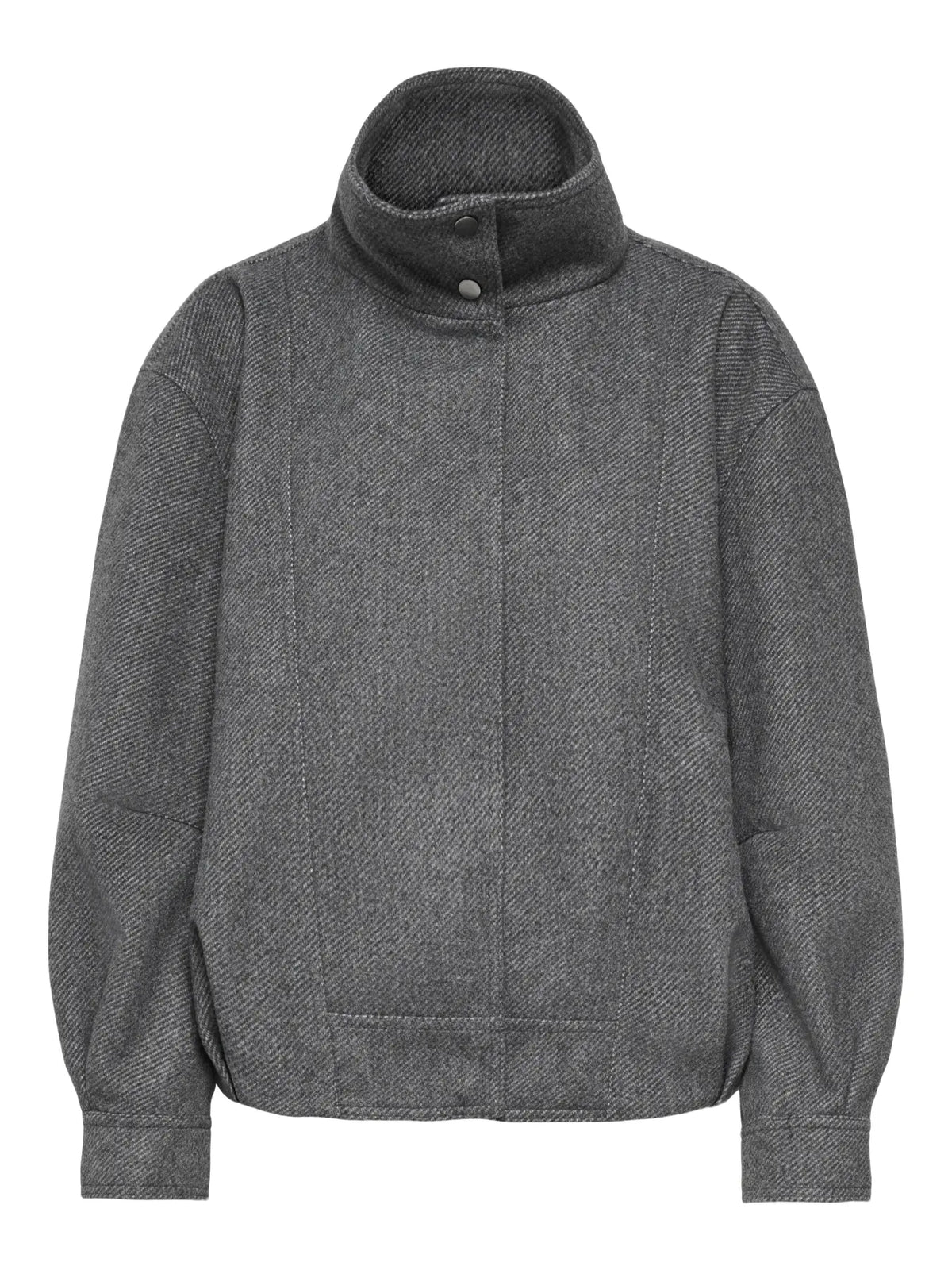Last High Collar Bomber Jacket