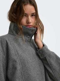 Last High Collar Bomber Jacket