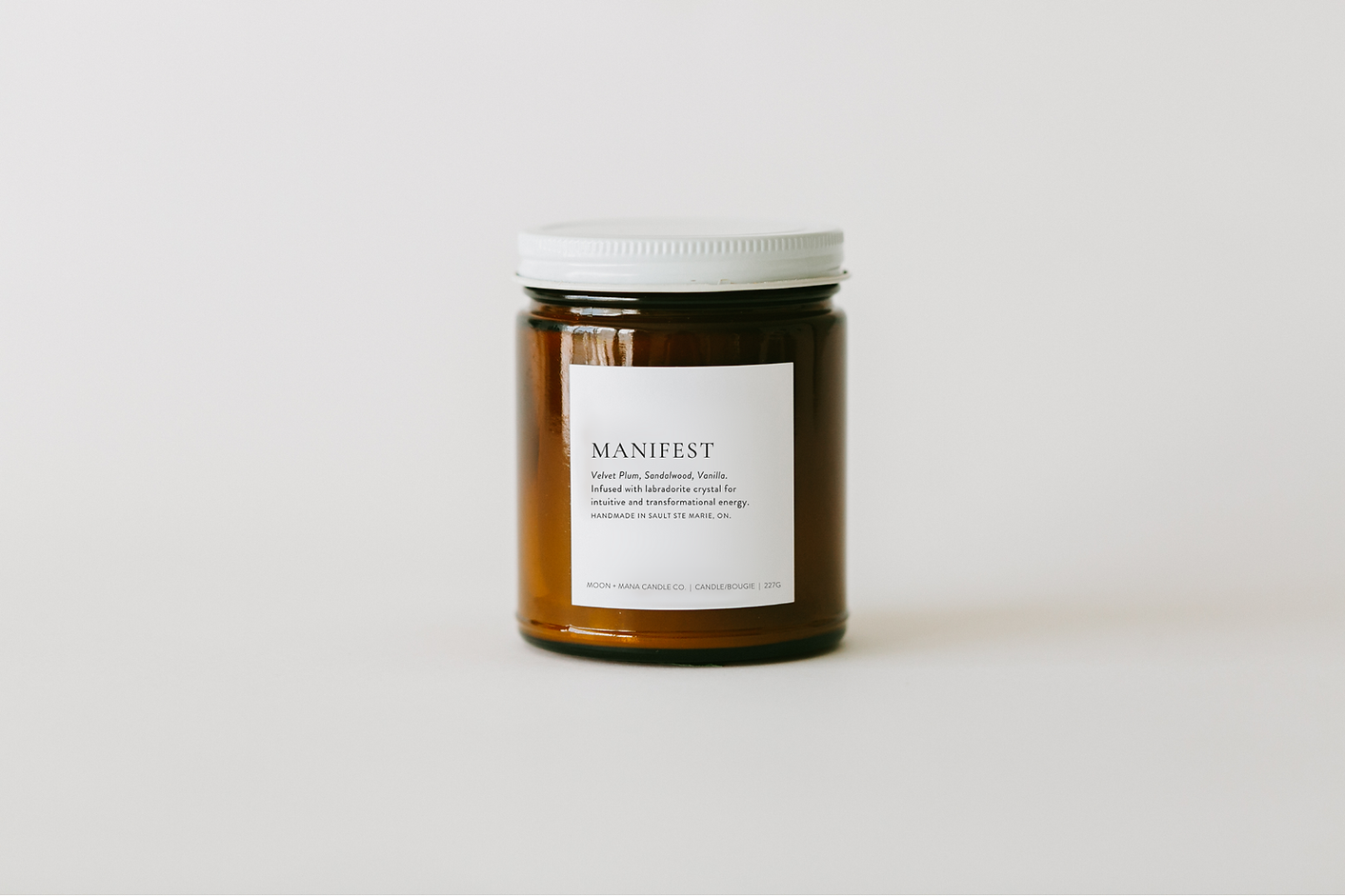 Manifest | Velvet Plum, Sandalwood + Vanilla | 9oz