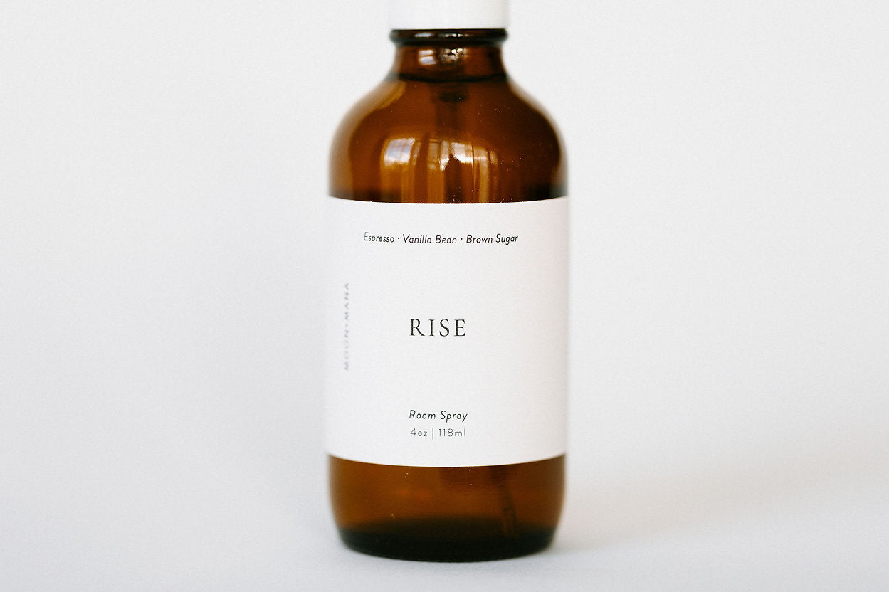Rise Room Spray | Espresso, Vanilla + Brown Sugar | 4oz