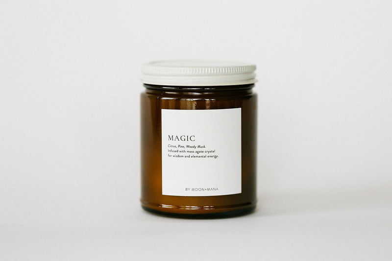 Magic Candle | Citrus, Pine + Woody Musk | 9oz