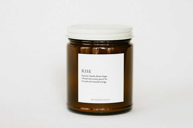 Rise Candle | Espresso, Vanilla + Brown Sugar | 9oz