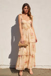 Have My Heart Corset Layered Maxi