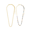 REIGN necklaces, 2-in-1 set