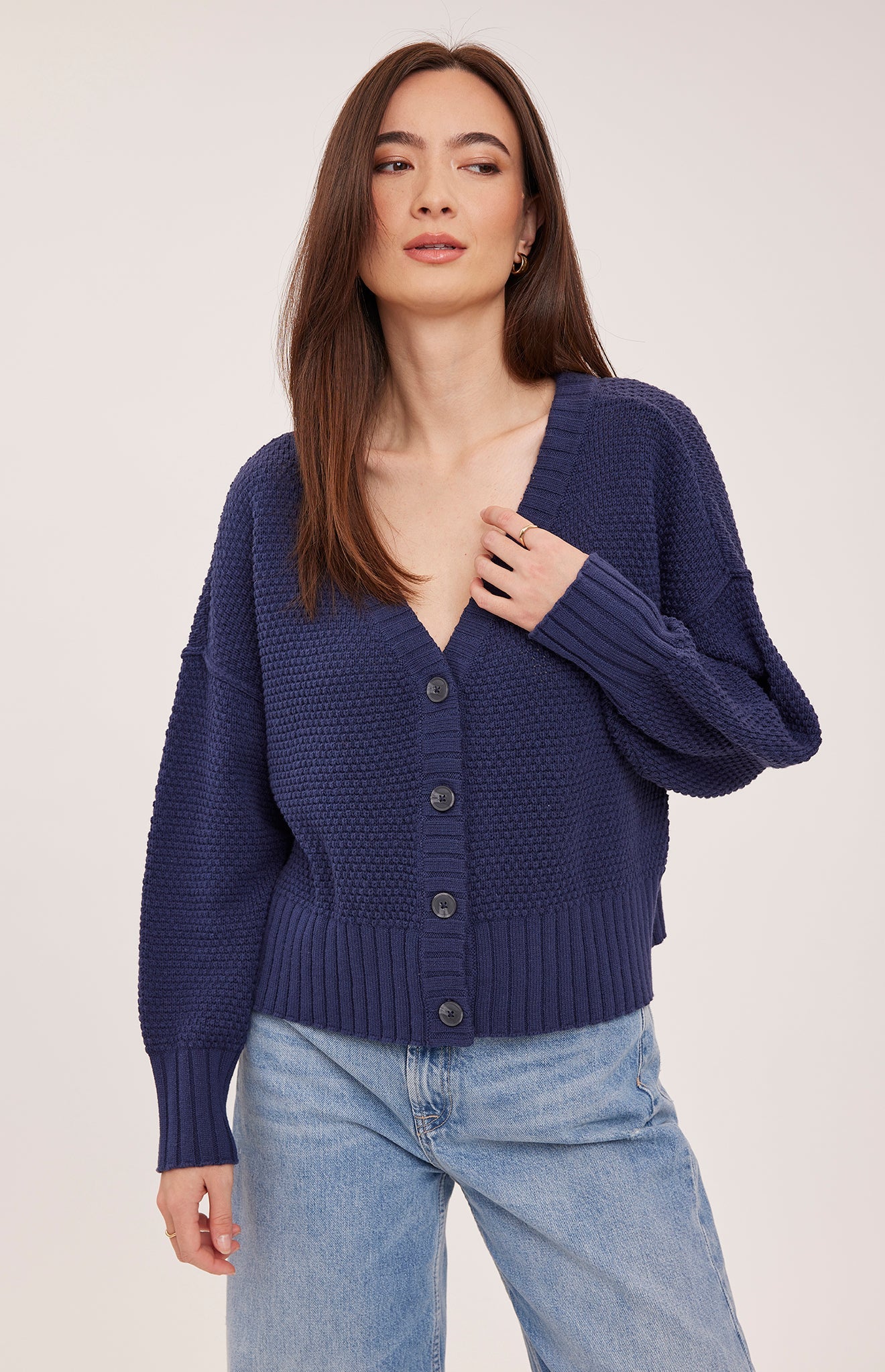 Jennalee Cardigan | Navy