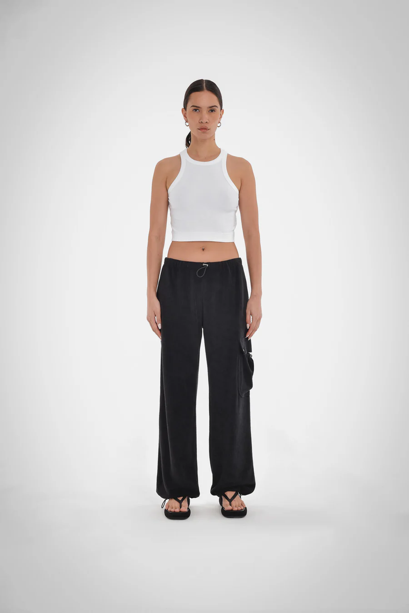 Trixie Cargo Pant In Black