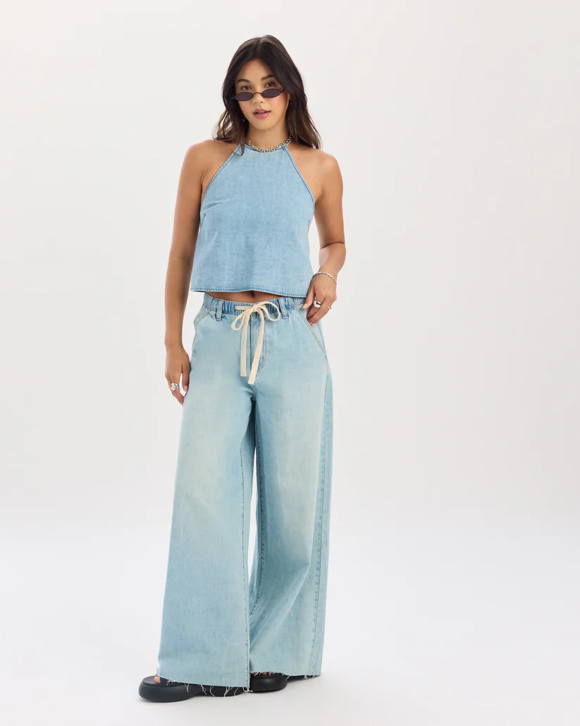 Cabana Drawstring Wide Leg | Charmed