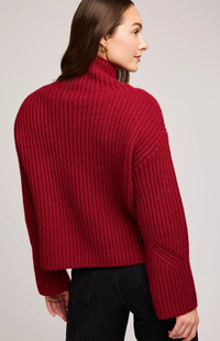 Marlow Sweater in Crimson