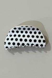 Polka Dot Claw Clip