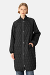 Long Quilt Jacket | Black