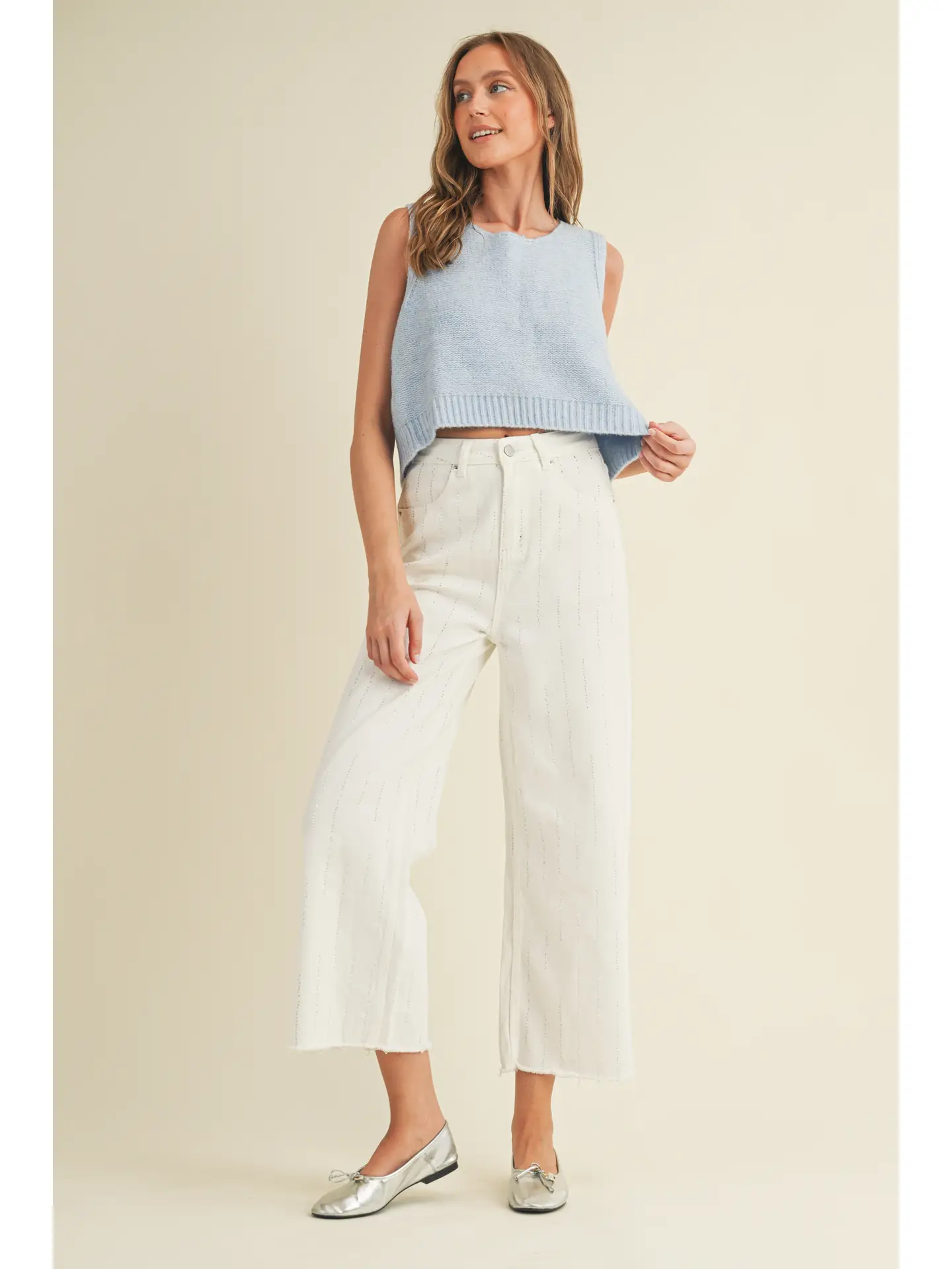 Remi Back Bow Tie Knit