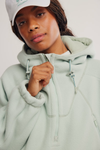 Wild and Free Fleece Pullover in Green Tea