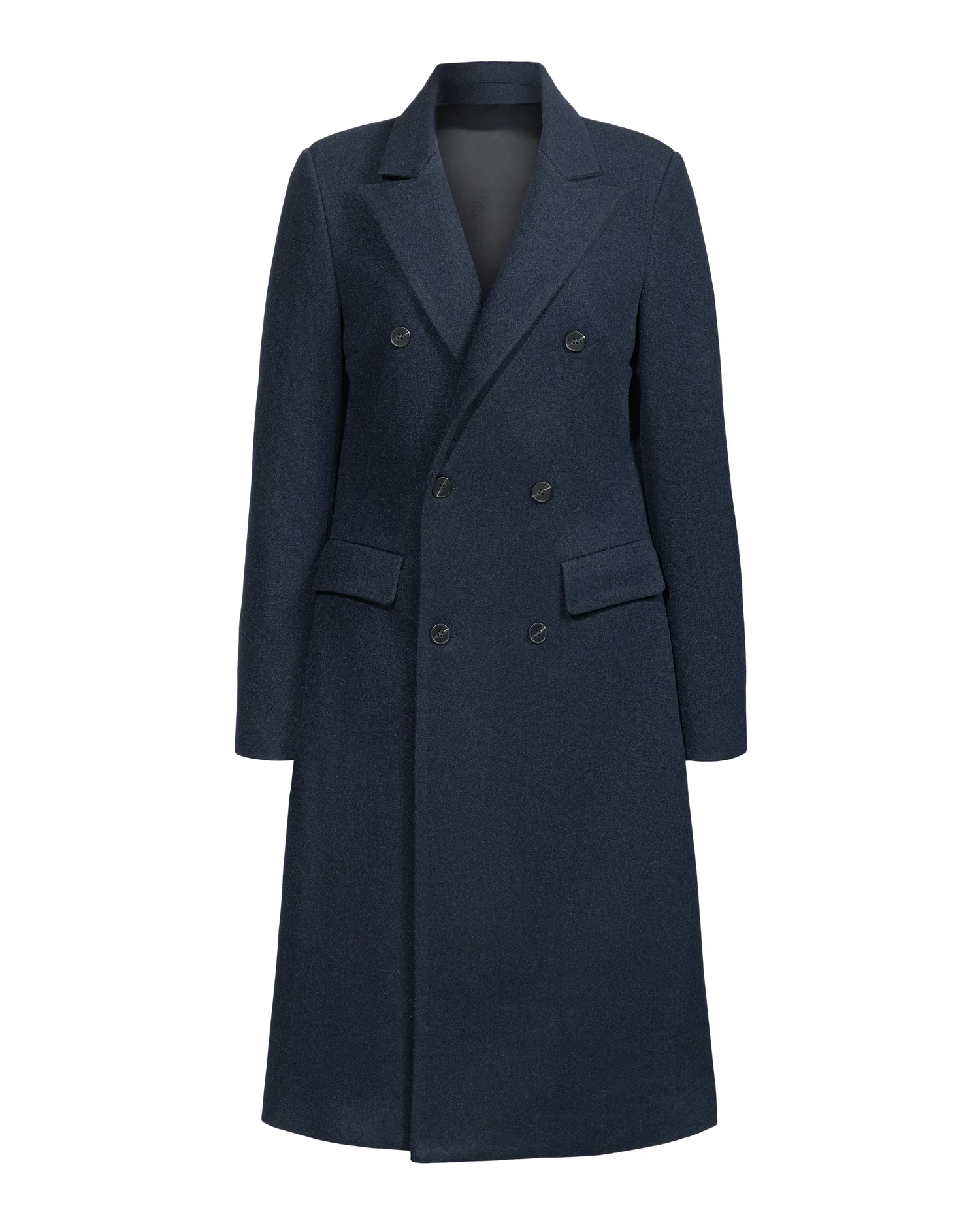 Navy Peacoat with Detachable Scarf