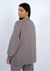Panela Soft Knit Pullover in Taupe