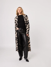 Rashad Long Cardigan | Shadow Zebra