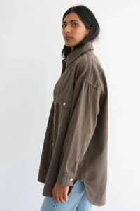 Shania Denim Jacket | Espresso