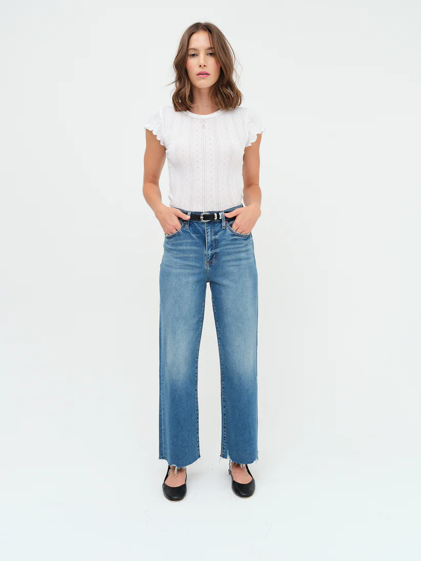 Pleaser High Rise Wide Ankle | Vibe Check