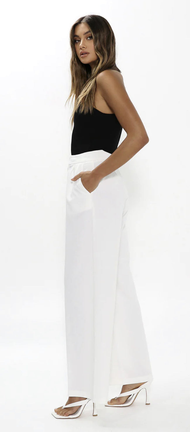 Presley Pant | White