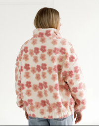 Floral Sherpa Jacket