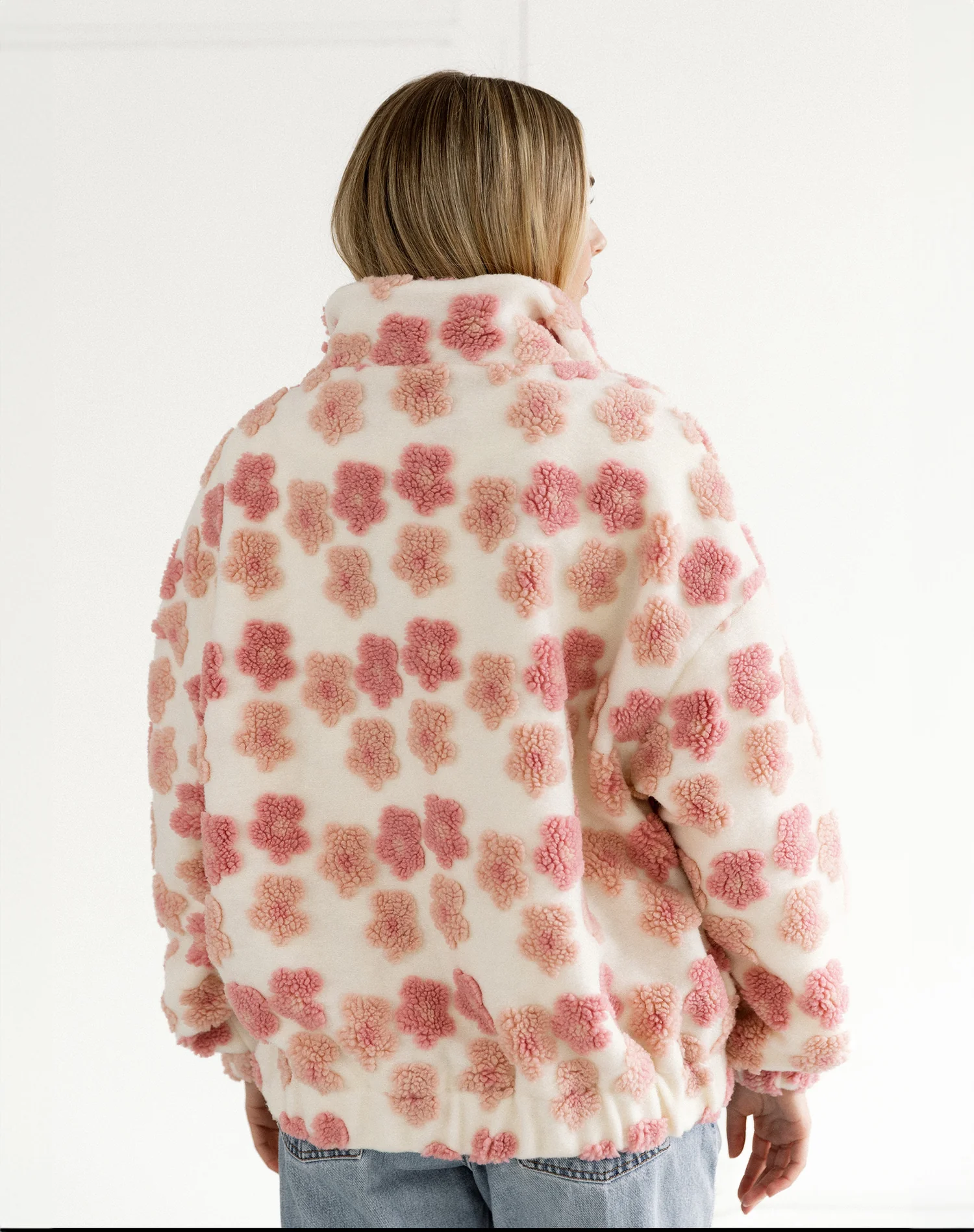Floral Sherpa Jacket