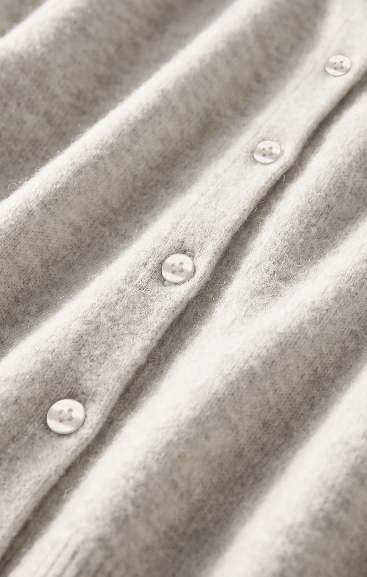 Medina Cozy Cardigan in Feather Grey