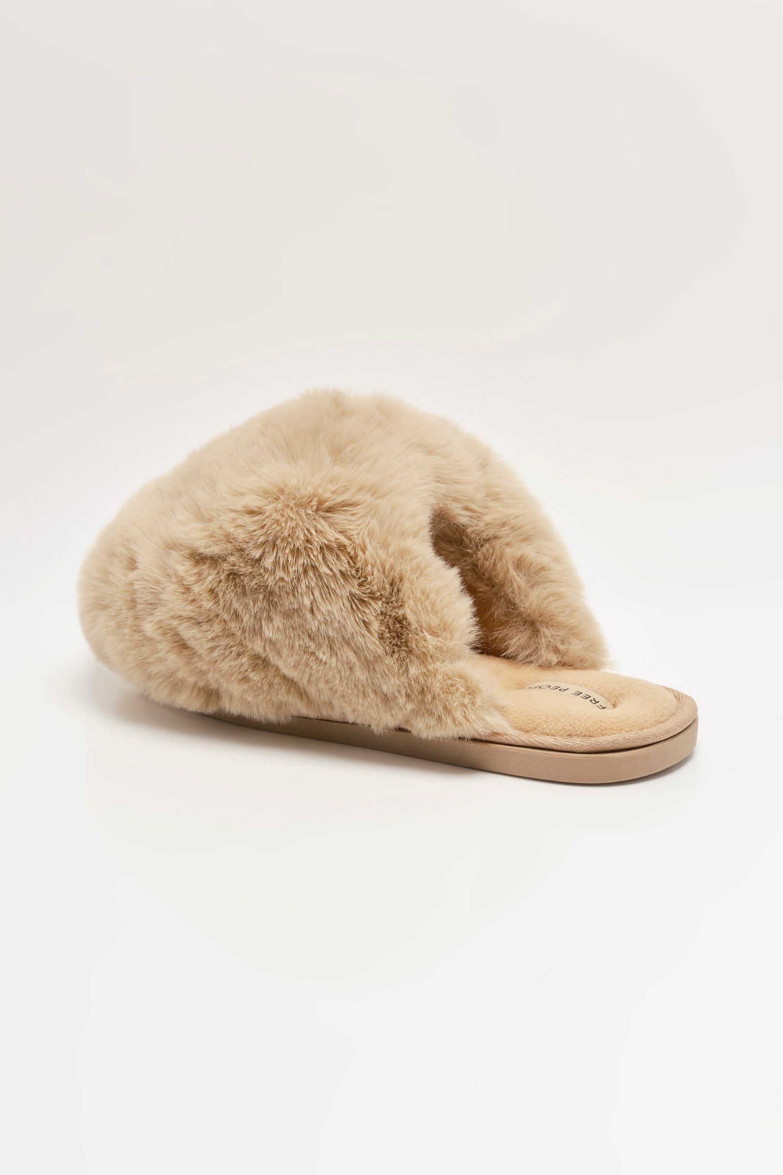 Snowball Slippers in Taupe