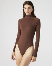 Nelle Bodysuit in Chocolate