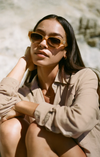 Roadtrip Polarized Sunglasses in Blonde Tort