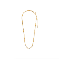 IMOGENE CRYSTAL NECKLACE | GOLD