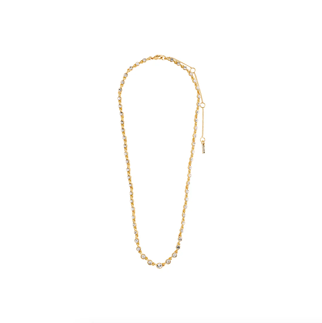 IMOGENE CRYSTAL NECKLACE | GOLD