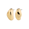 DUNE SMALL CHUNKY EARRINGS | GOLD