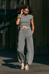 Hot Shot Crossover Set In Heather Grey