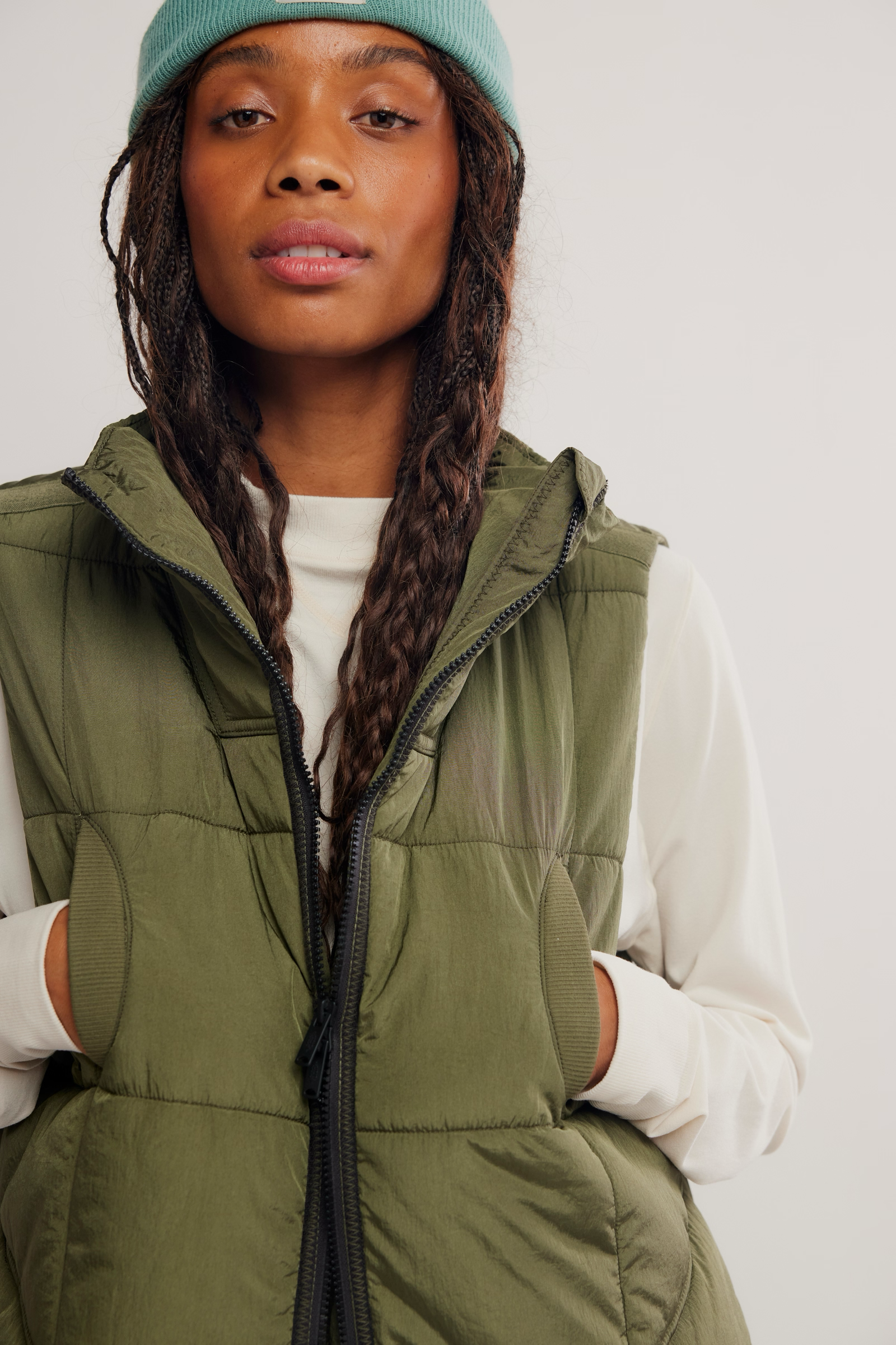 On The Move Packable Puffer Vest | Seagrassb
