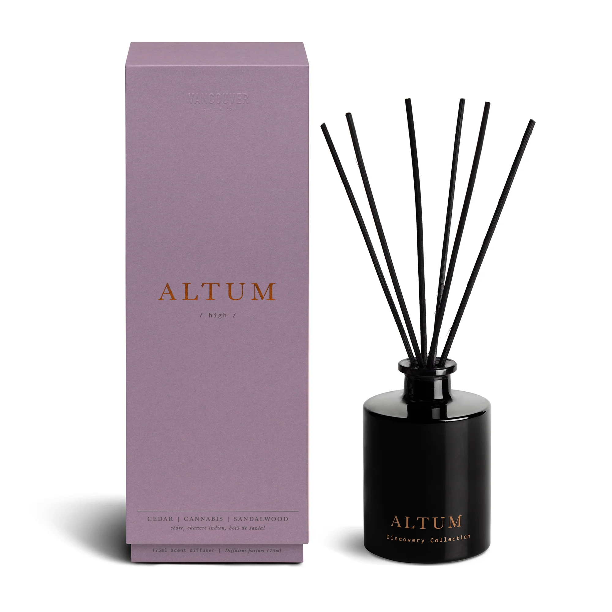 ALTUM diffuser | cedar, cannabis, sandalwood 175ml