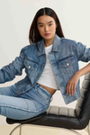 KPB Cropped Denim Jacket | Bambino
