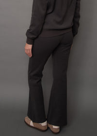 Fenty Cozy Waffle Pull on Flare Pant | Coal