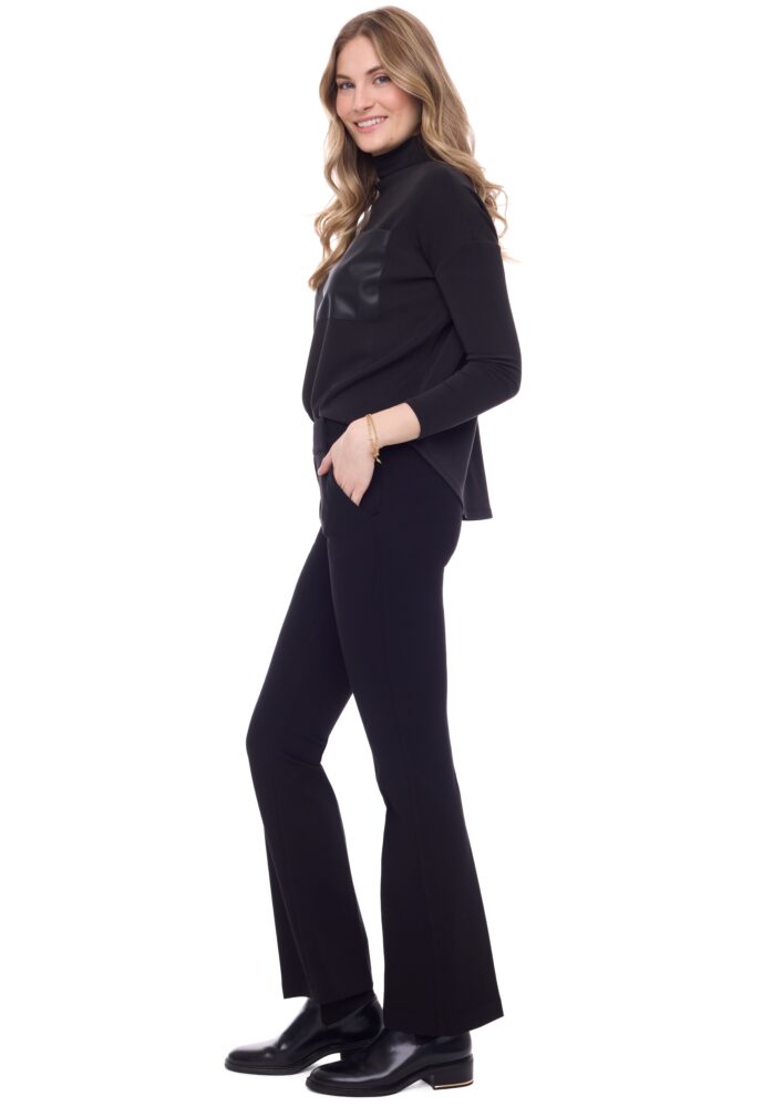 Axel Solid Boot Leg Ponte Pant